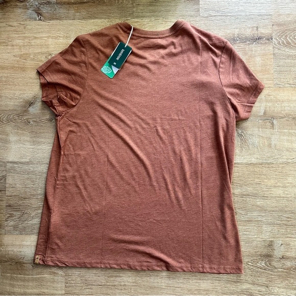 NWT Tentree TreeBlend Classic T-Shirt Women’s XXL Short Sleeve Clay Tile Heather - Picture 9 of 9